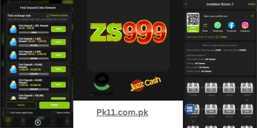 Download ZS999 Game app latest version with easy registration and login process
